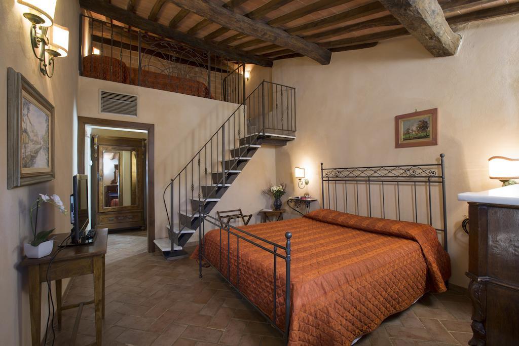 Camere Dentro Il Castello Monteriggioni Ruang foto
